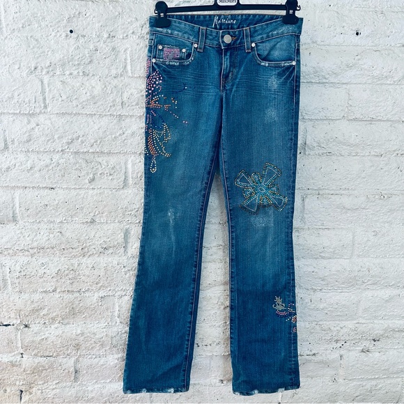 marciano Fantastic embellished jeans.  Excellent condition size 25 - Picture 11 of 12